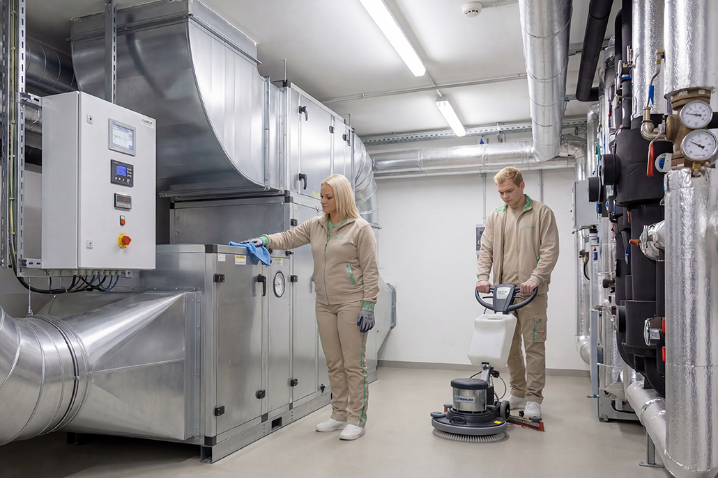 BLITZBLANK - Robotik ersetzt keine Menschen in der Reinigung
